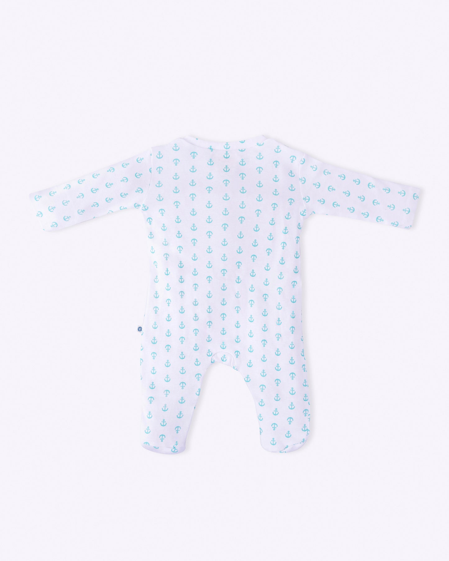 ANCHOR - Full Pyjama Organic Baby Romper
