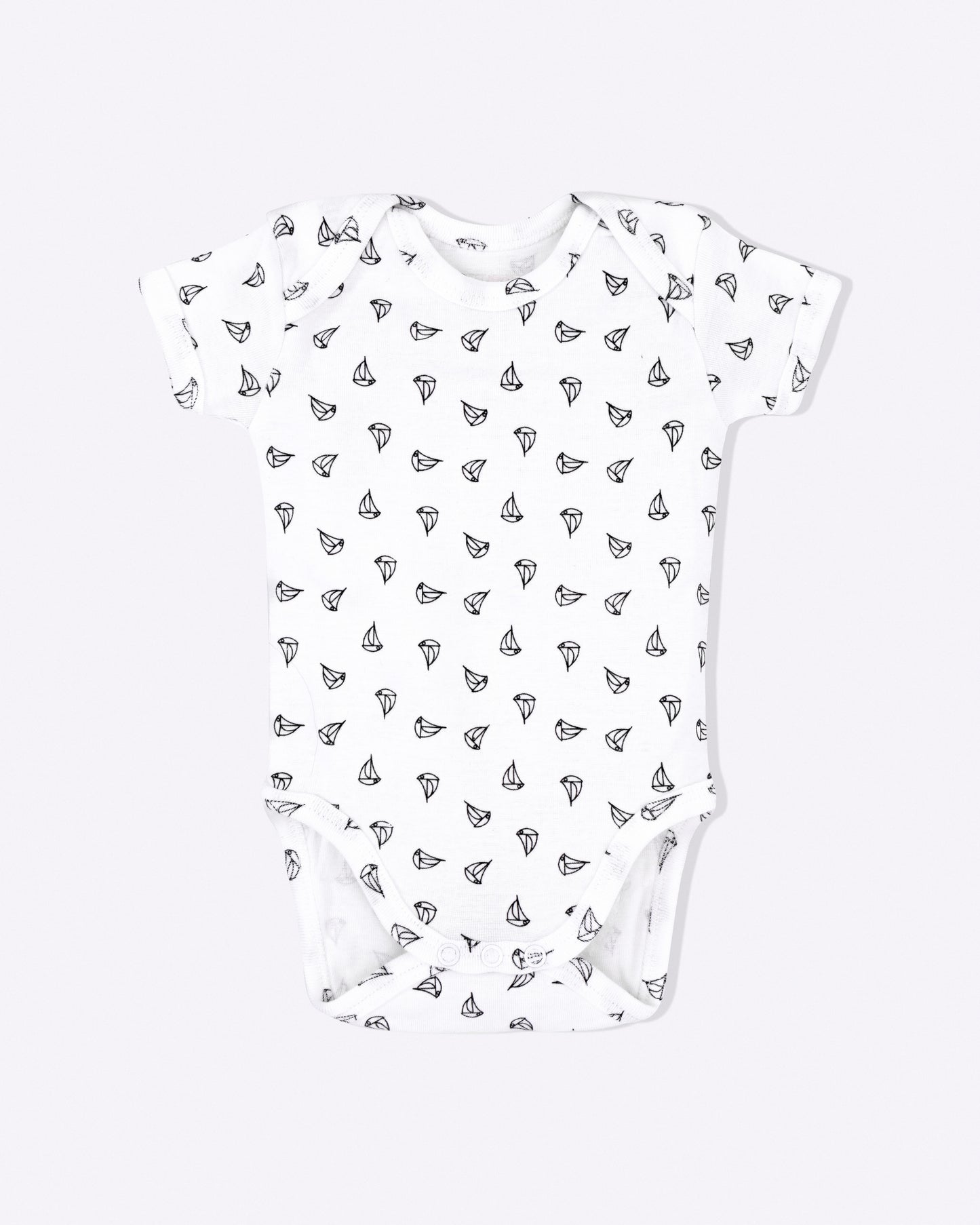 ANCHOR - Half Sleeve - Organic Baby Romper - Set of 3