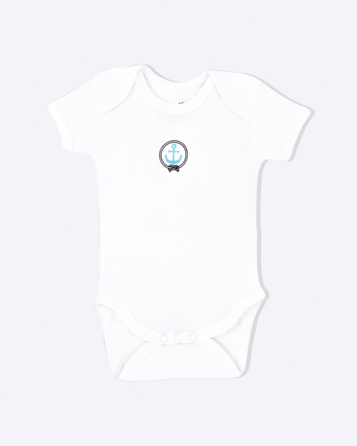ANCHOR - Half Sleeve - Organic Baby Romper - Set of 3