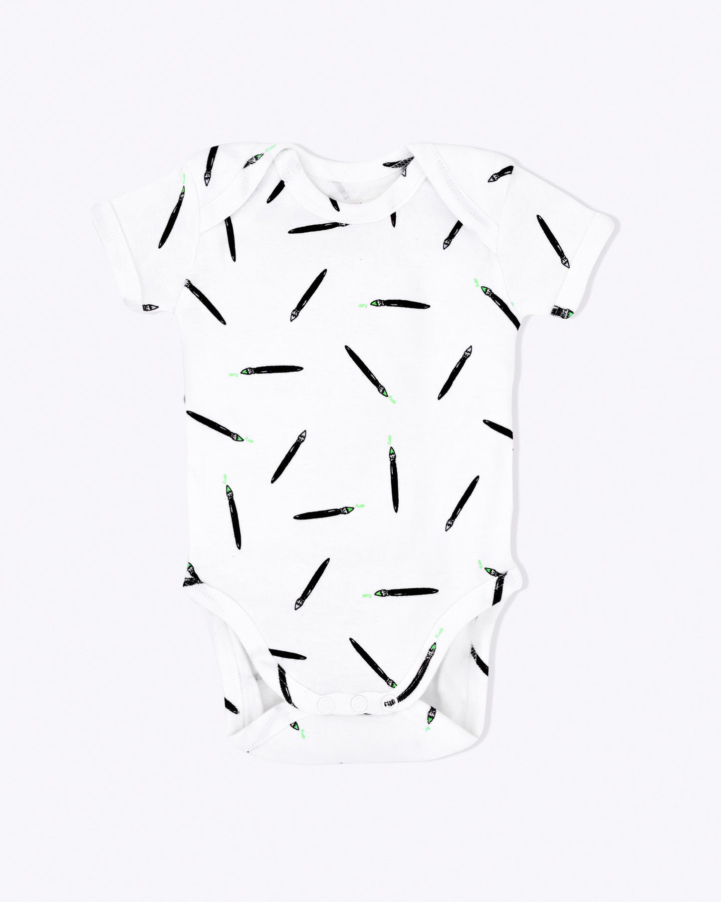 ART SPLASH - Half Sleeve - Organic Baby Romper - Set of 3