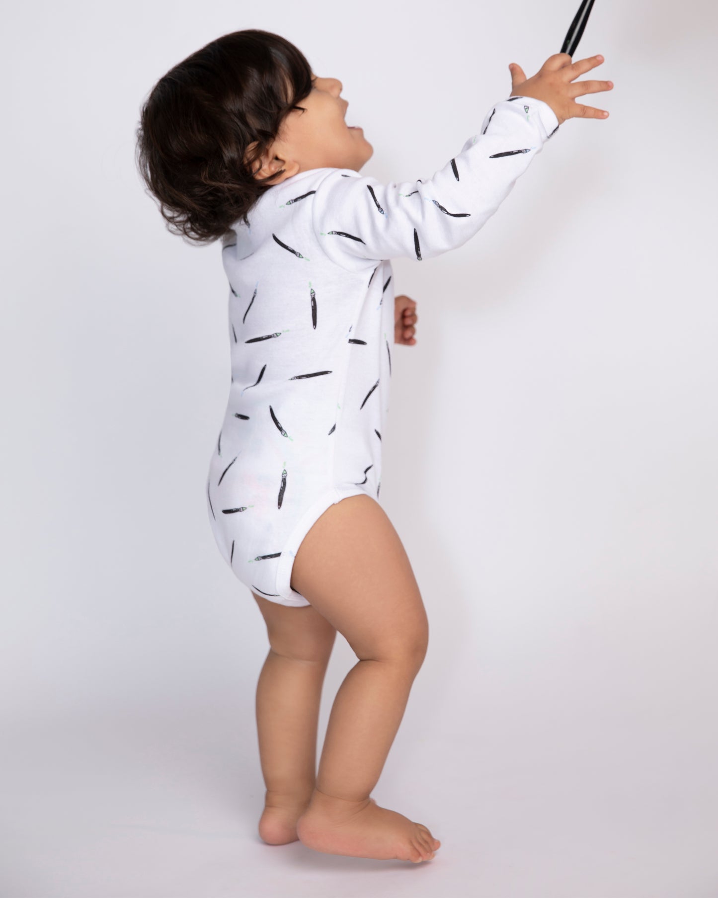 ART SPLASH - Full Sleeve - Organic Baby Romper - Set of 3
