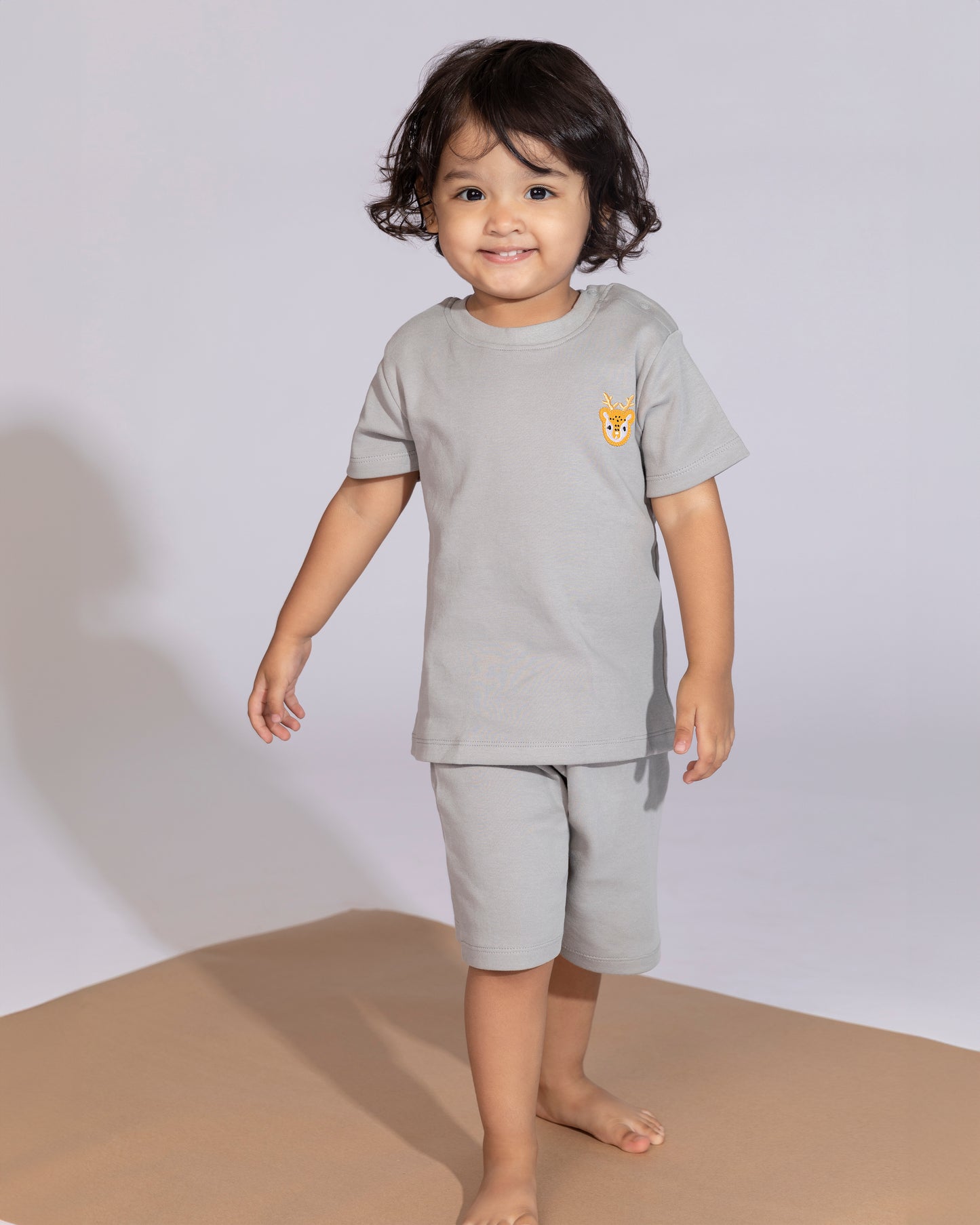 DEER - Organic Baby T-shirt & Shorts Co-ord Sets
