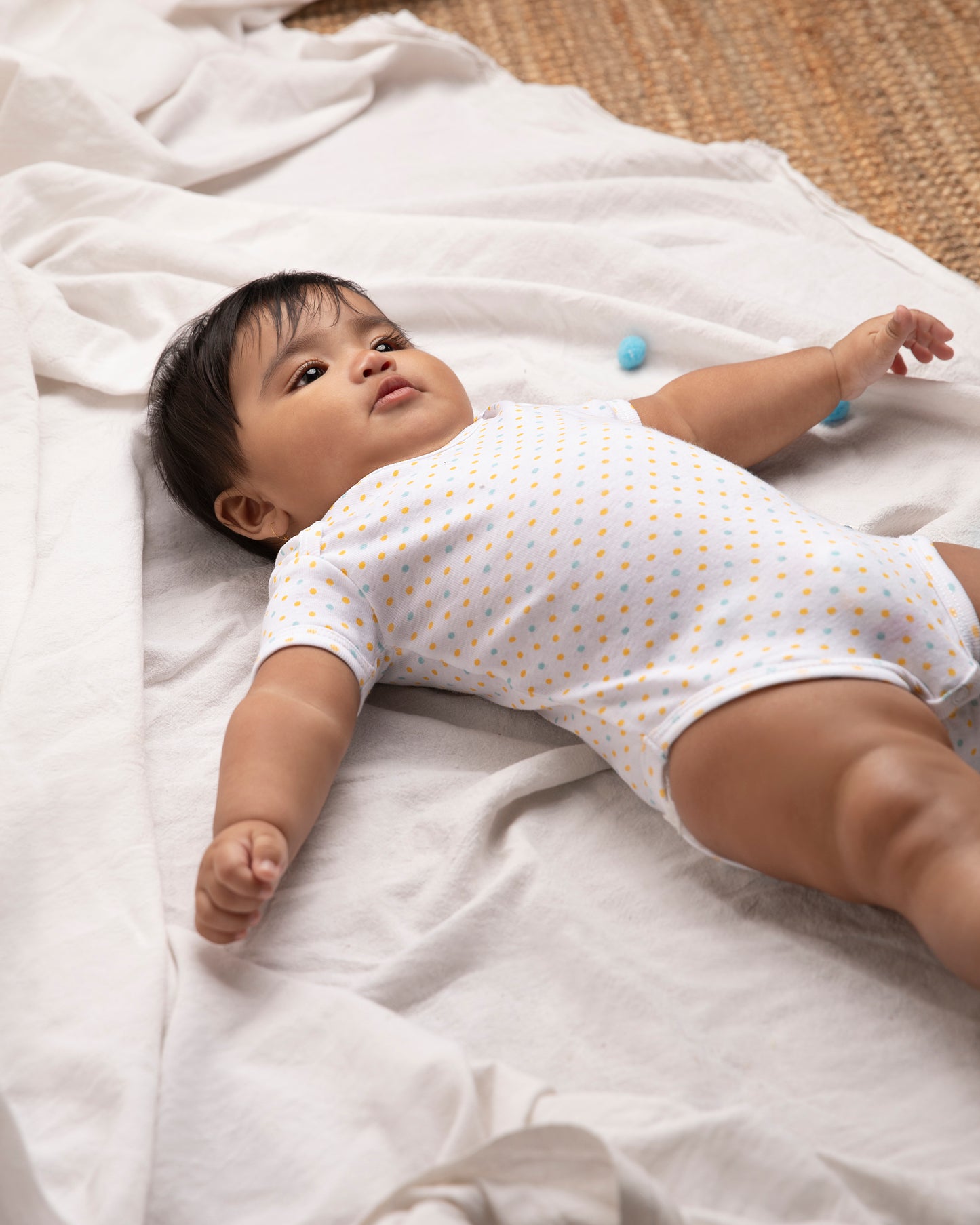DRAGONFLY - Half Sleeve - Organic Baby Romper - Set of 3