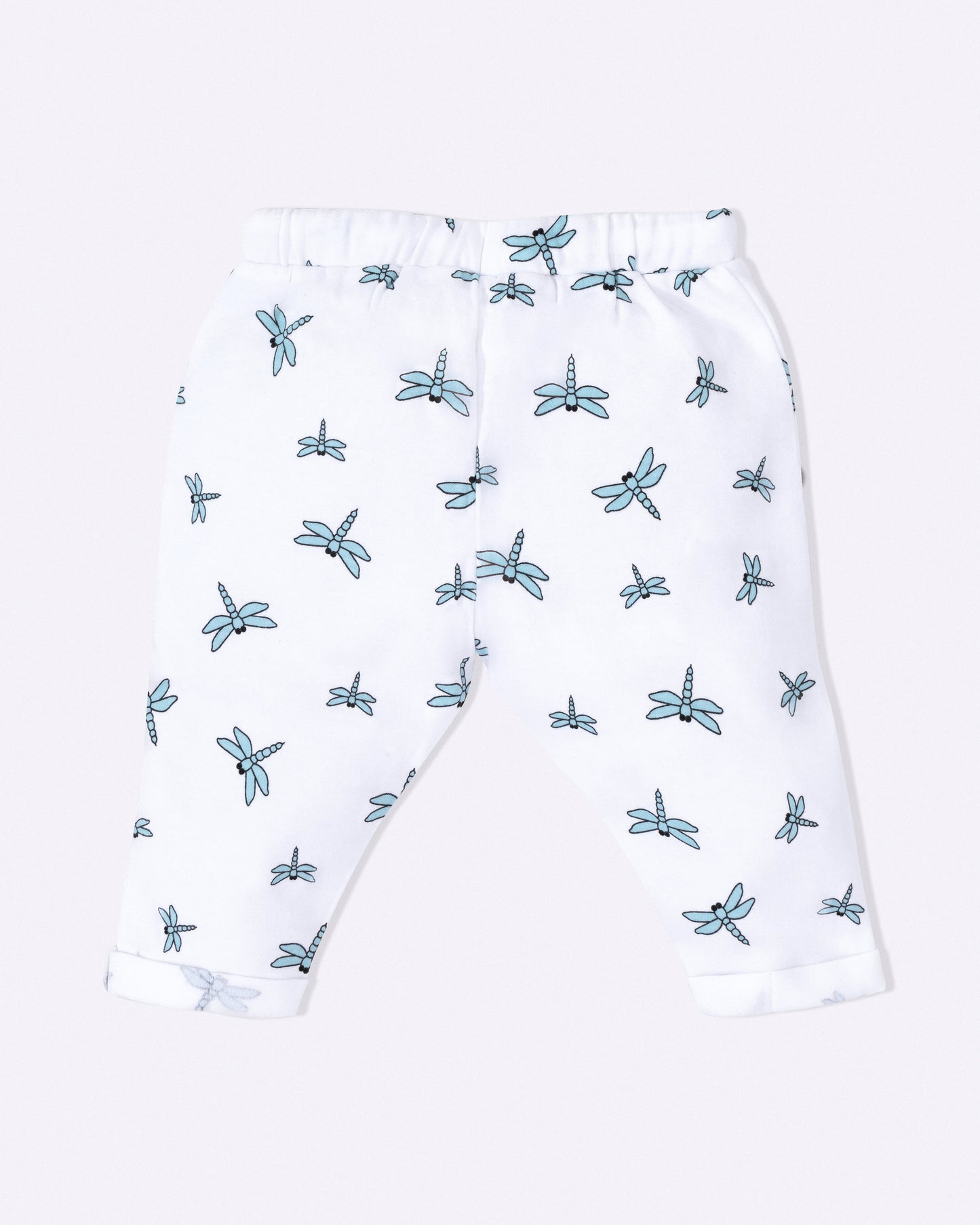 DRAGONFLY - Organic Cotton Baby Pants - Set of 2