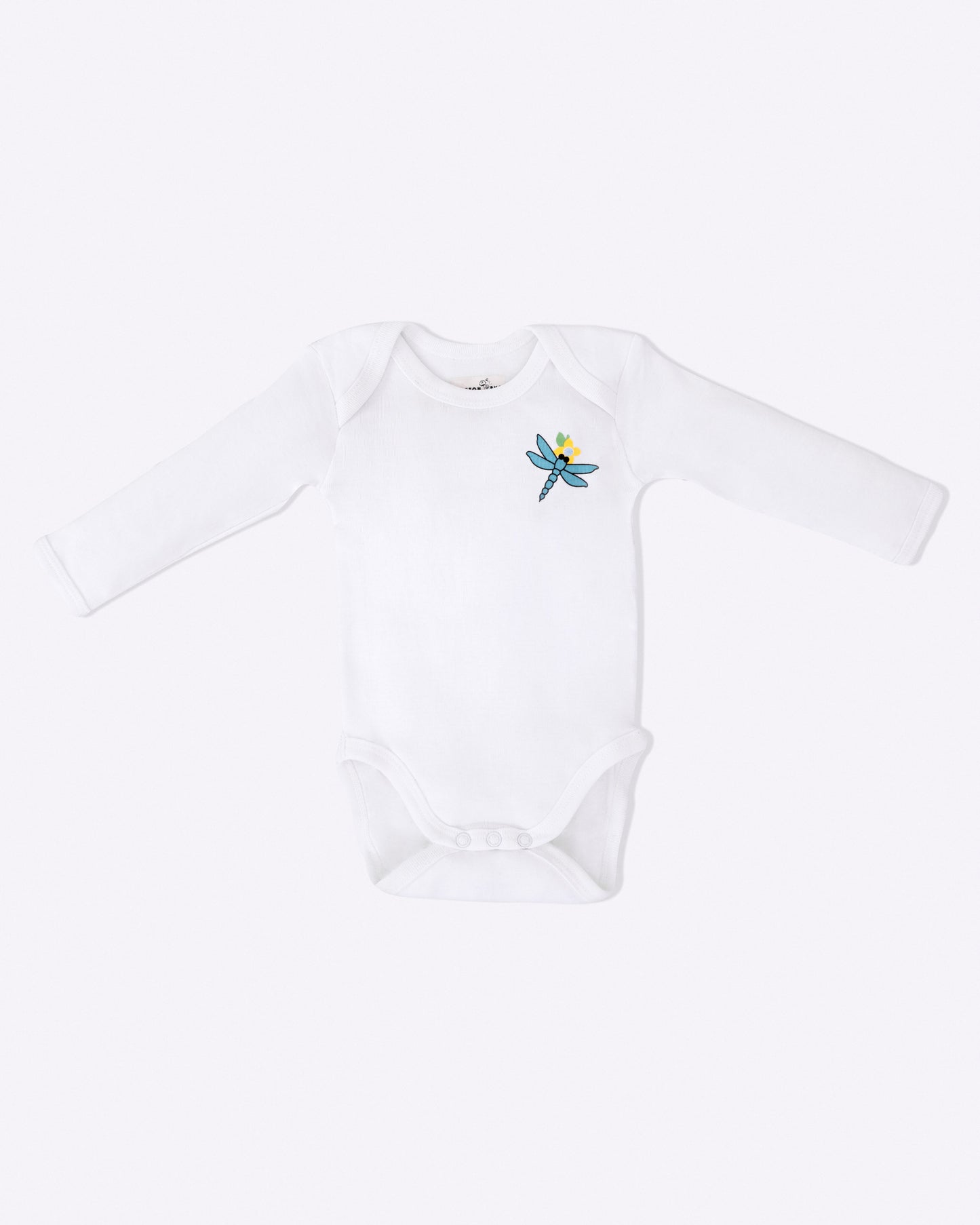 DRAGONFLY - Full Sleeve - Organic Baby Romper - Set of 3