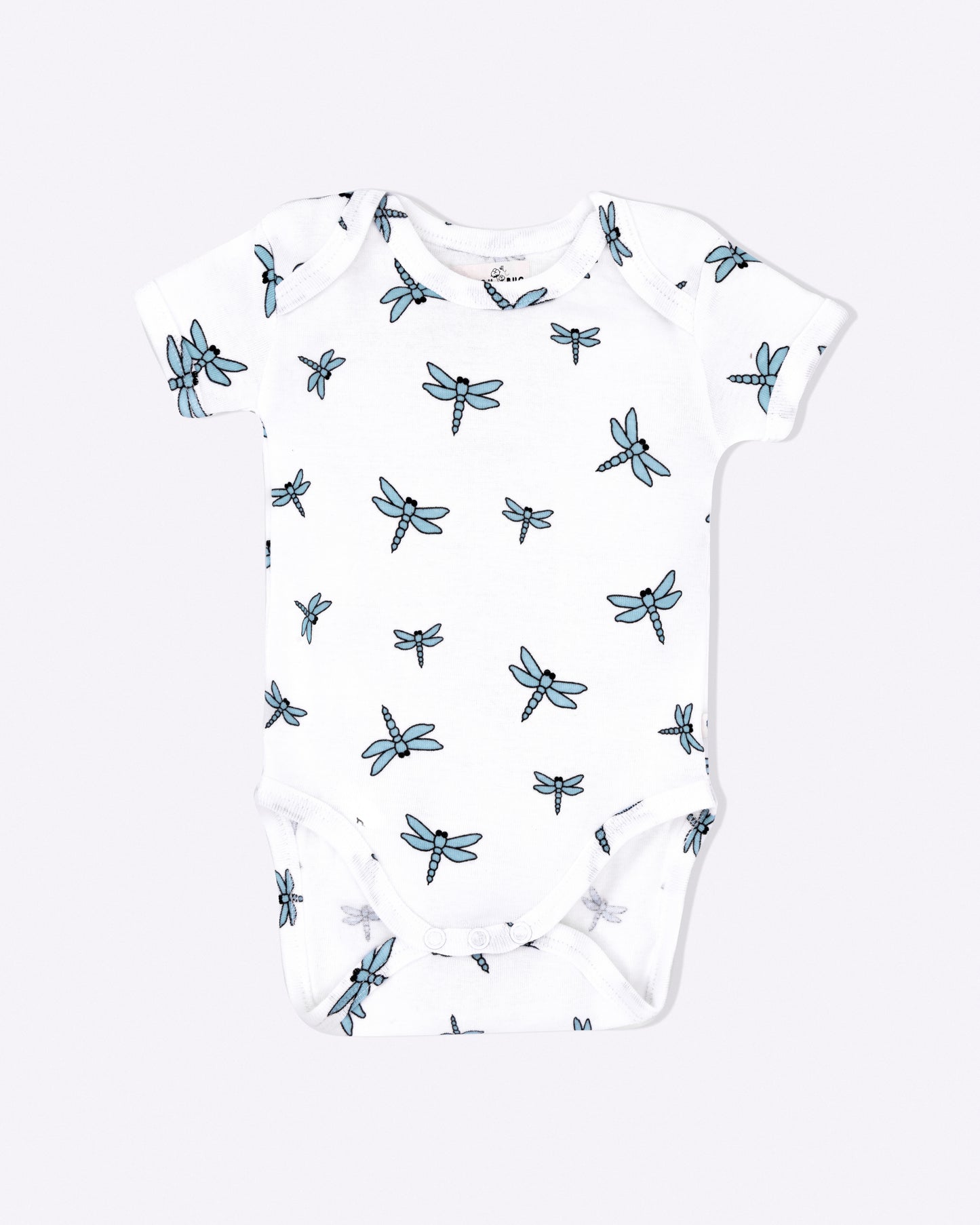 DRAGONFLY - Half Sleeve - Organic Baby Romper - Set of 3