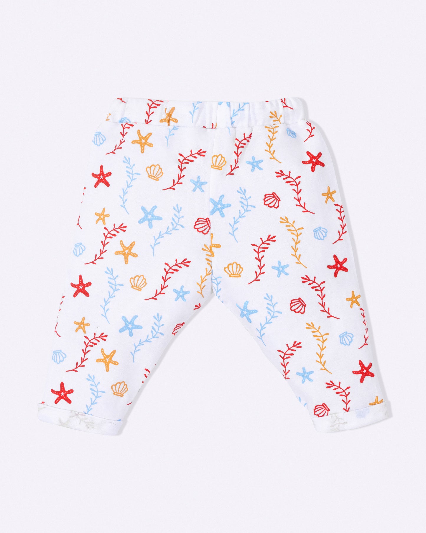 SEA WORLD - Organic Cotton Baby Pants - Set of 2