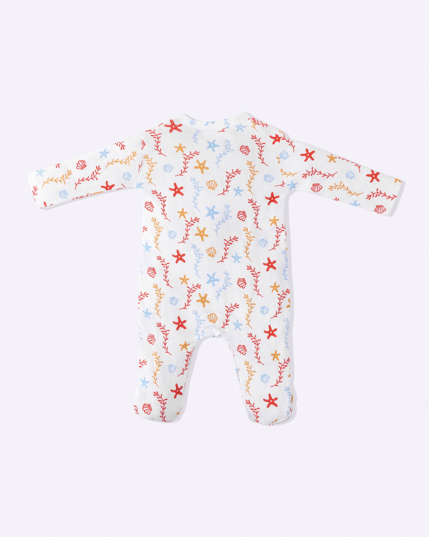SEA WORLD - Full Pyjama Organic Baby Romper