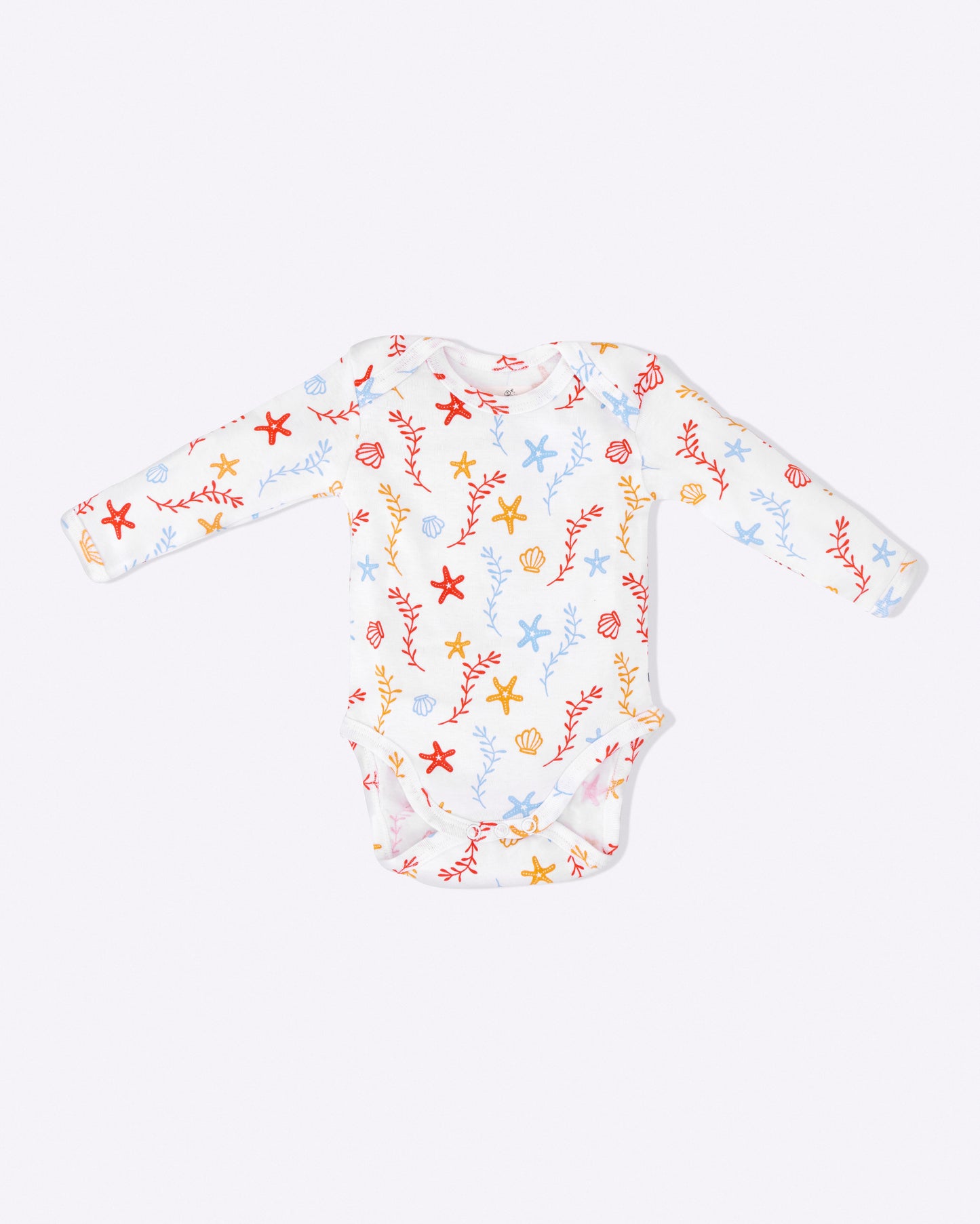 SEA WORLD - Full Sleeve - Organic Baby Romper - Set of 3