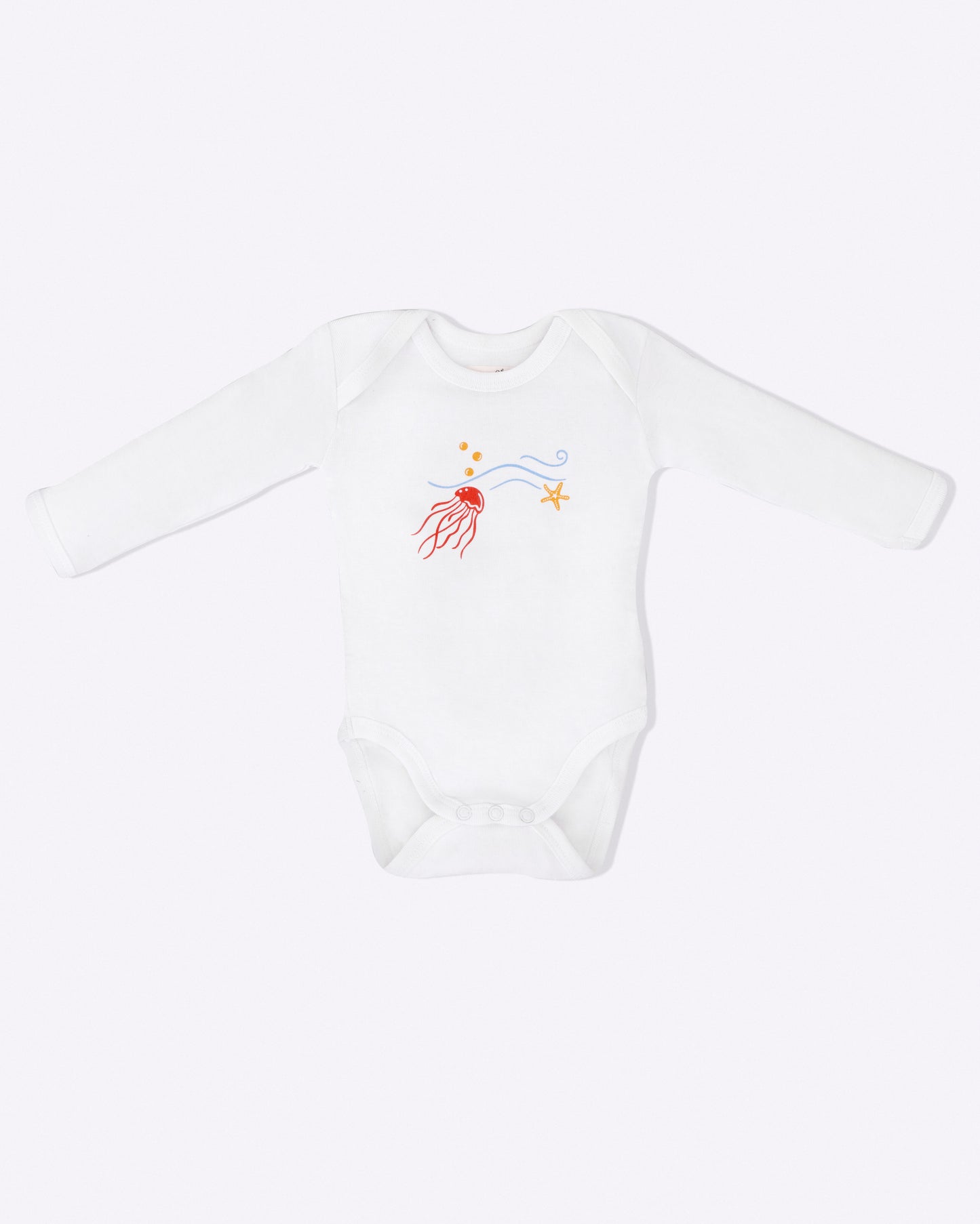 SEA WORLD - Full Sleeve - Organic Baby Romper - Set of 3