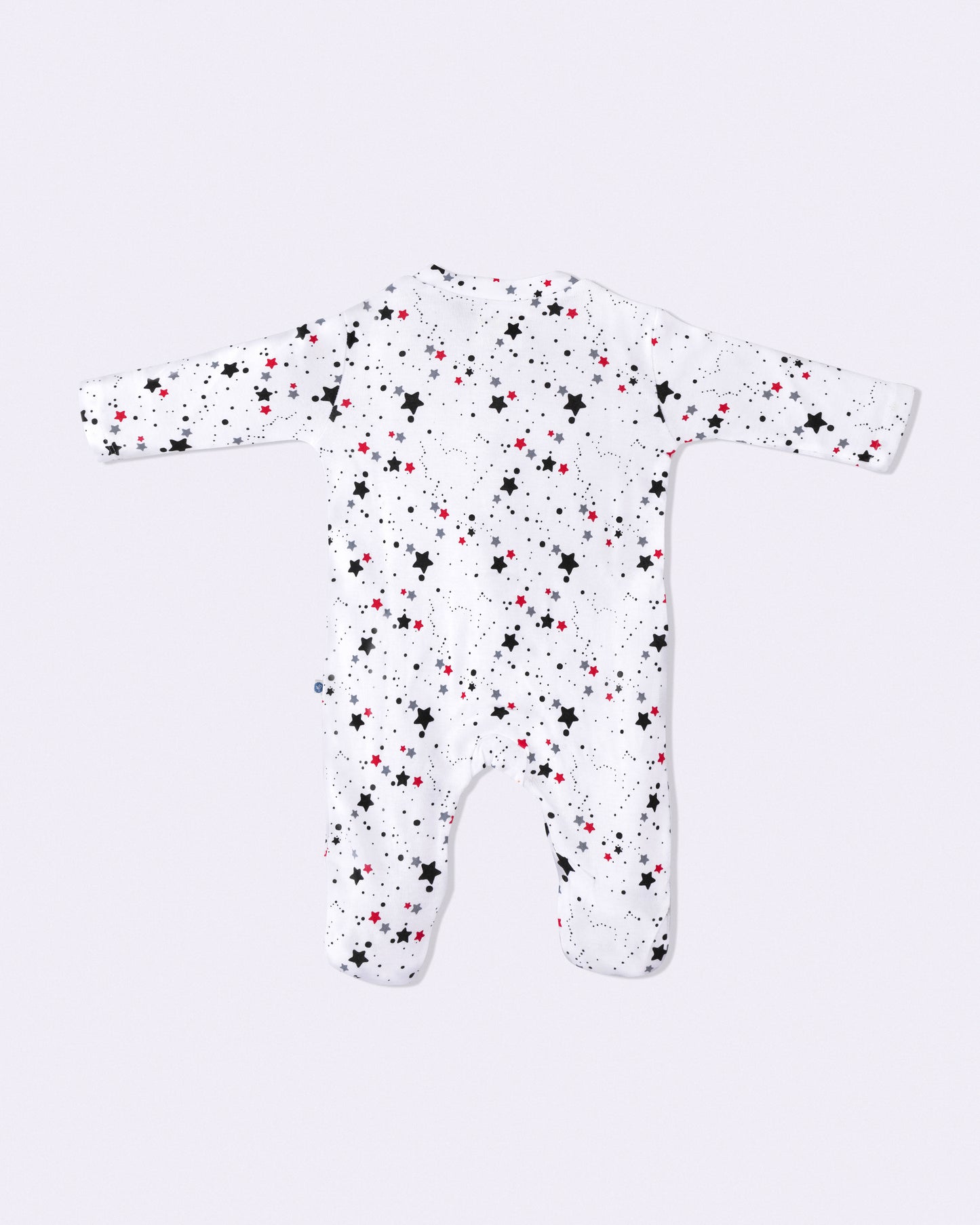 STARS - Full Pyjama Organic Baby Romper