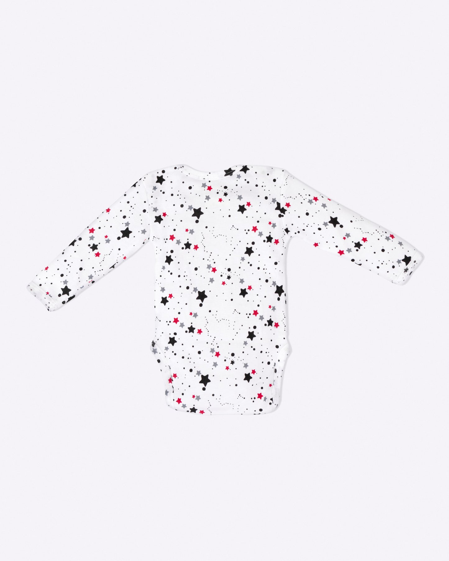 STARS - Full Sleeve - Organic Baby Romper - Set of 3