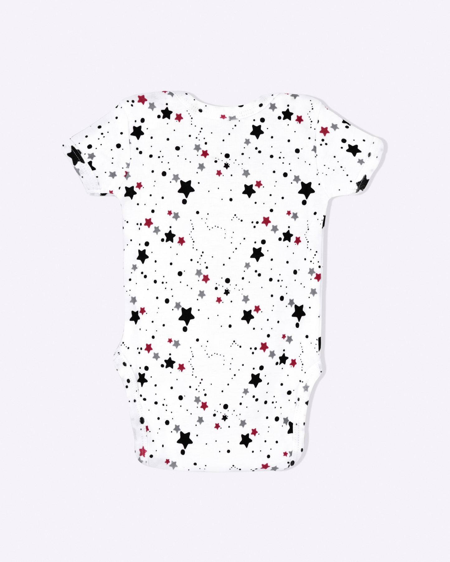 STARS - Half Sleeve - Organic Baby Romper - Set of 3