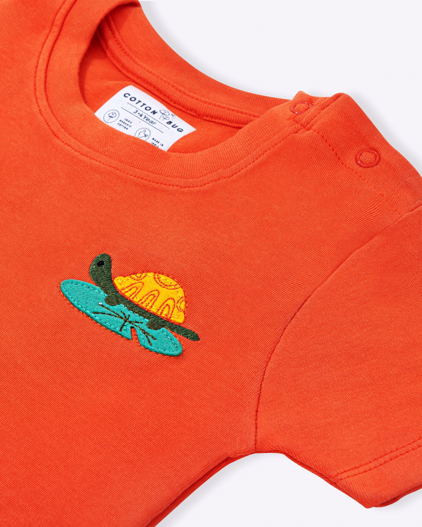TORTOISE - Organic Baby T-shirt & Shorts Co-ord Sets
