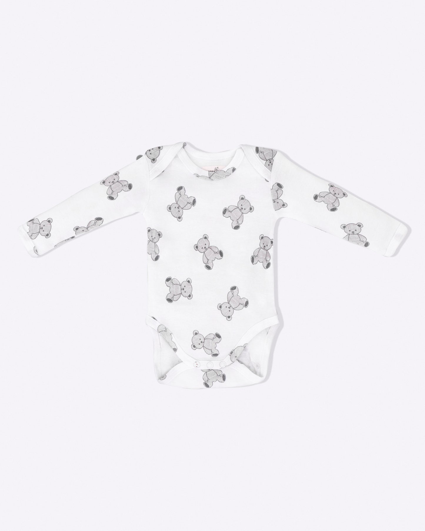 TEDDY - Full Sleeve - Organic Baby Romper - Set of 3