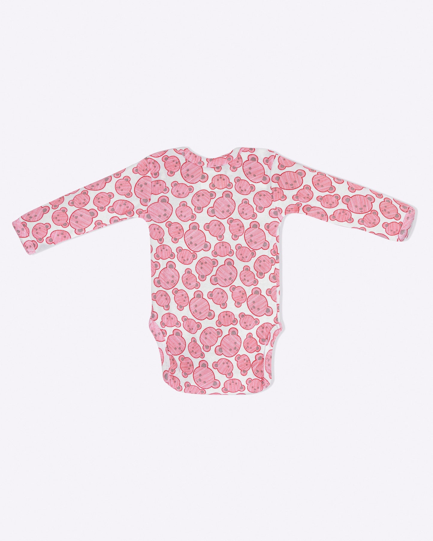 TEDDY - Full Sleeve - Organic Baby Romper - Set of 3