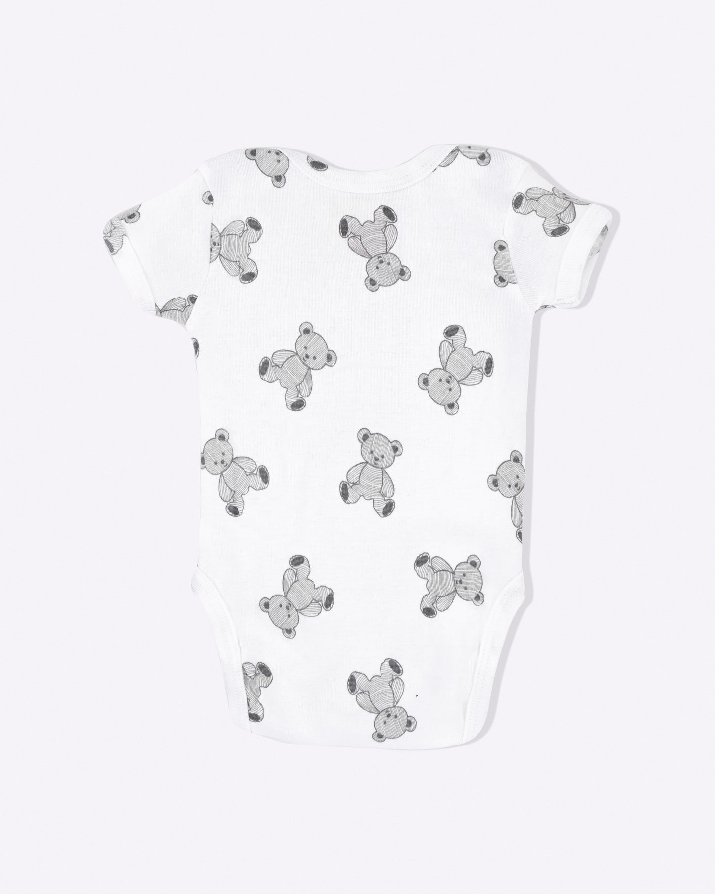 TEDDY - Half Sleeve - Organic Baby Romper - Set of 3