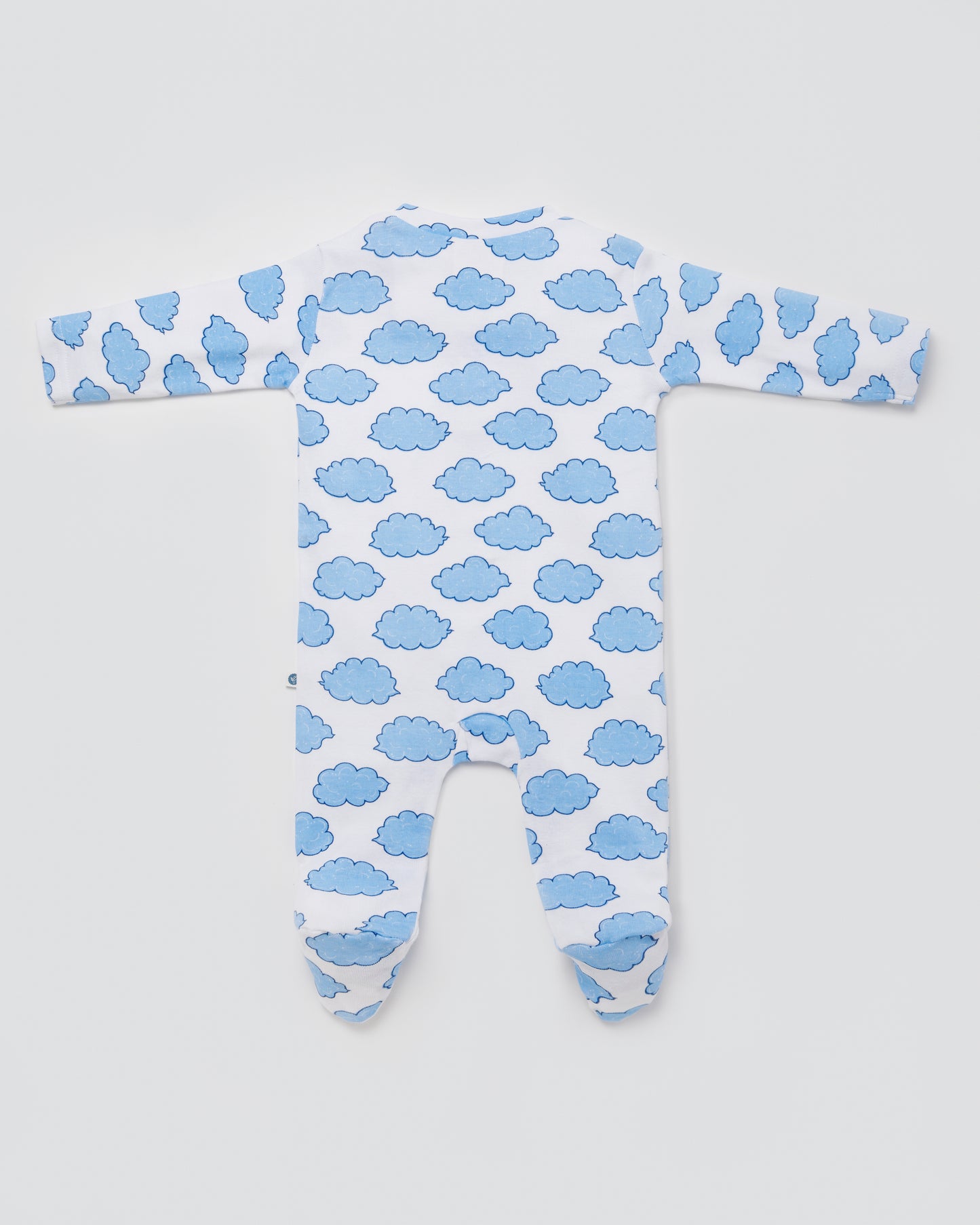 CLOUDS - Full Pyjama Organic Baby Romper