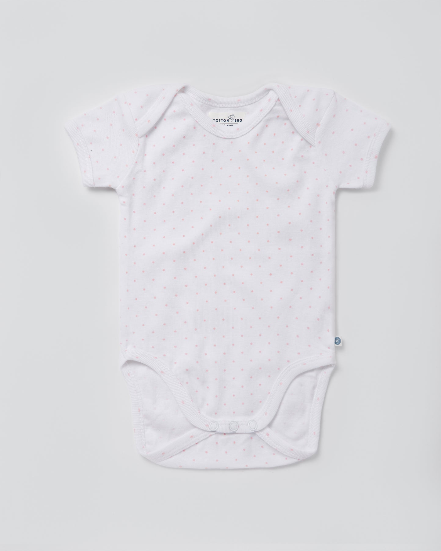 HEARTS - Half sleeves - Organic Baby Romper - Set of 3