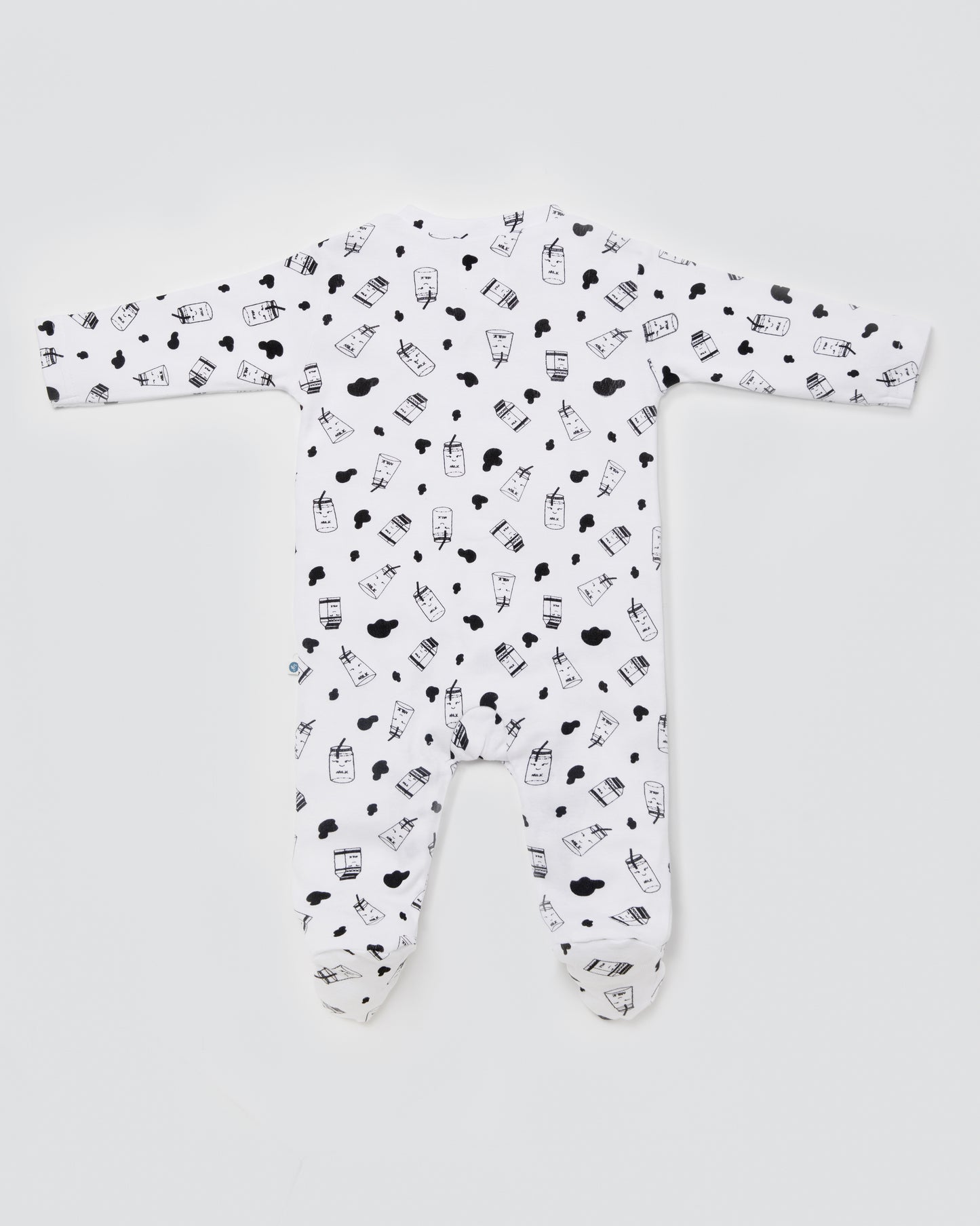 MILK - Full Pyjama Organic Baby Romper