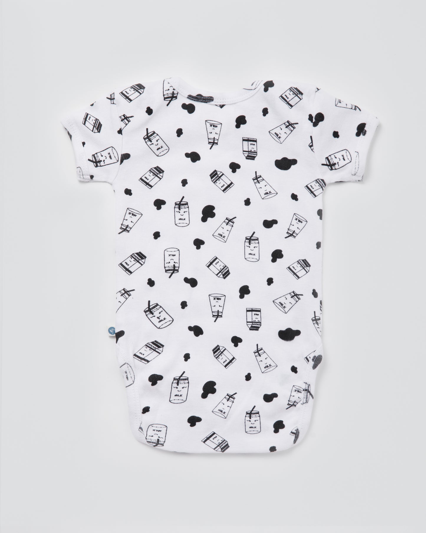 MILK - Half Sleeve - Organic Baby Romper - Set of 3