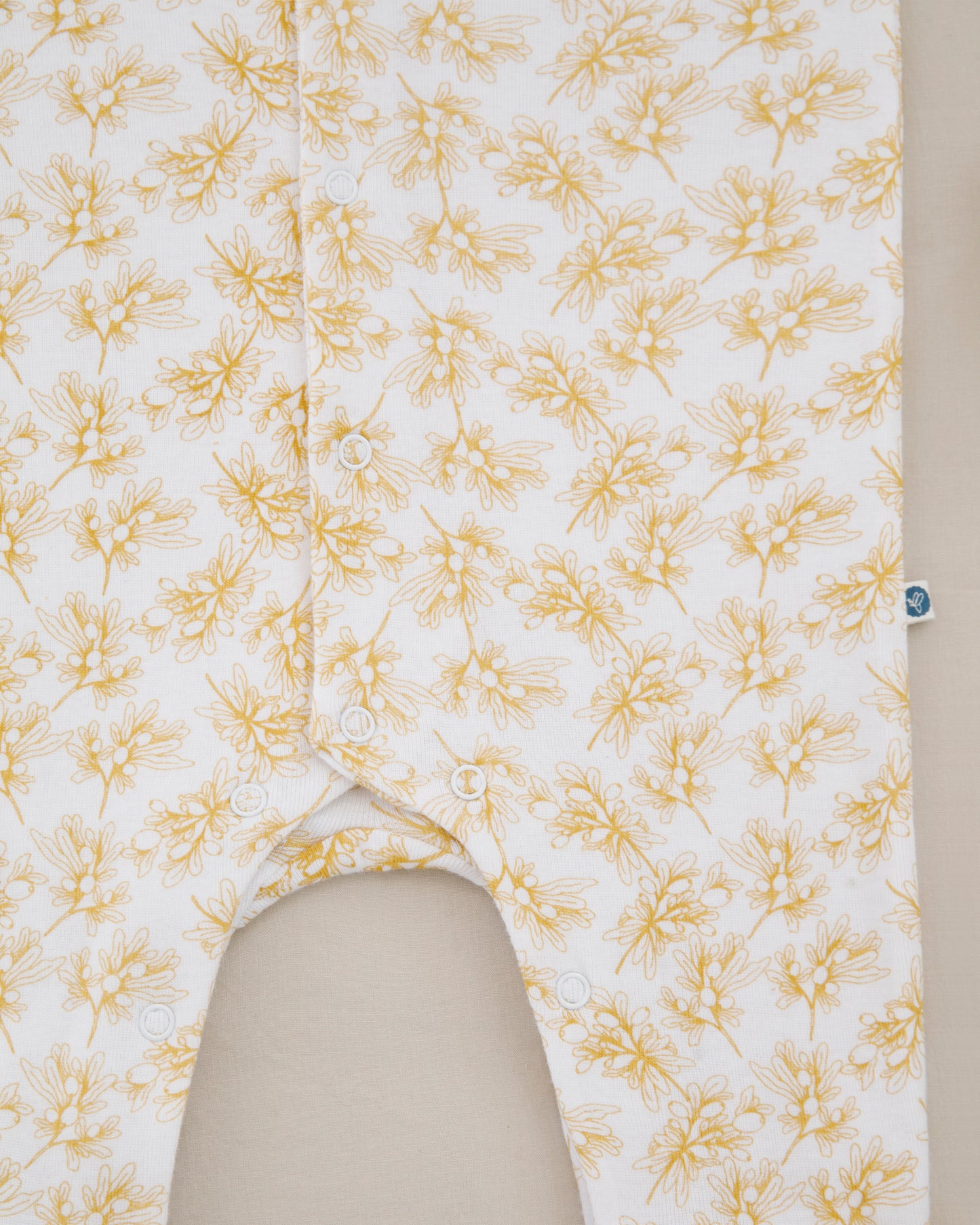 OLIVE - Full Pyjama Organic Baby Romper