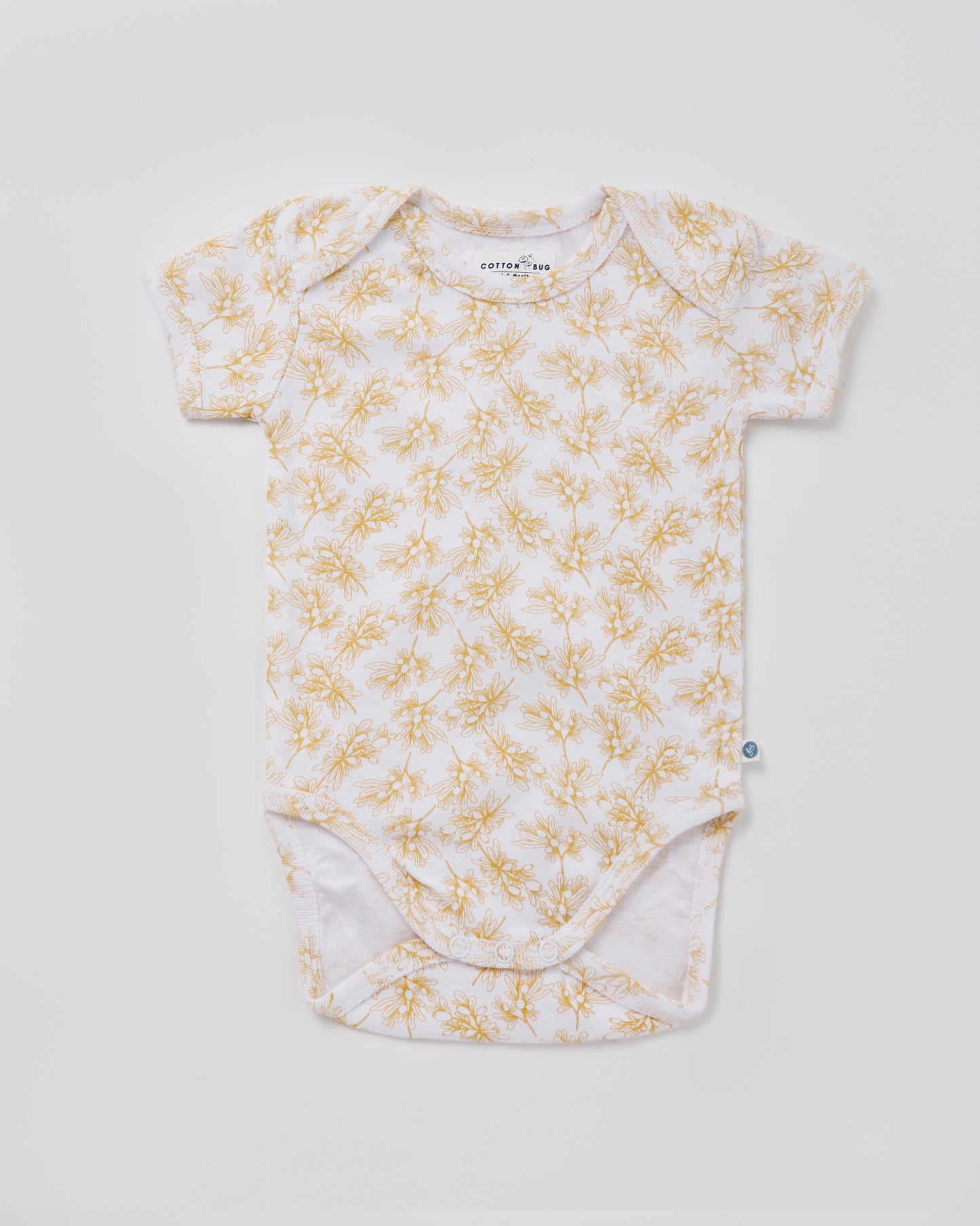 OLIVE - Half Sleeve - Organic Baby Romper - Set of 3