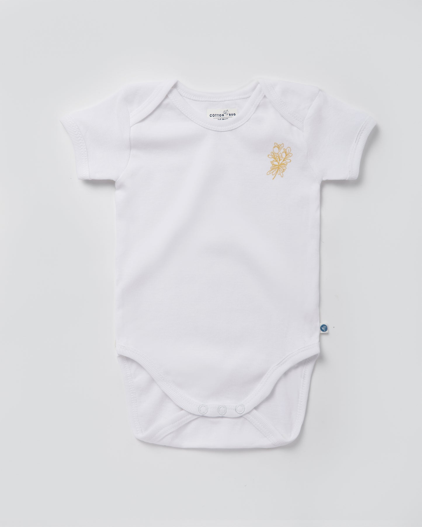 OLIVE - Half Sleeve - Organic Baby Romper - Set of 3