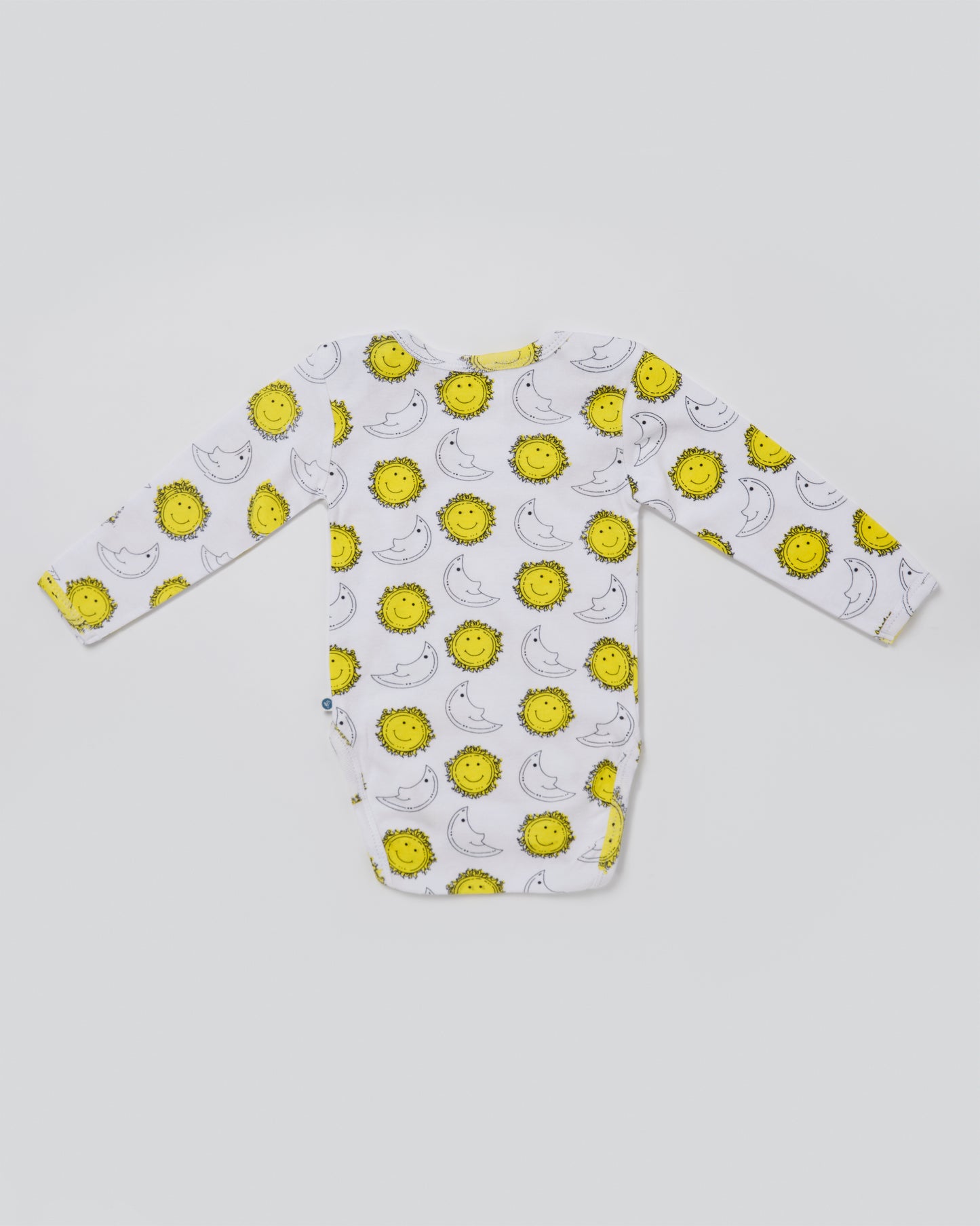 SUN & MOON - Full sleeves - Organic Baby Romper - Set of 3