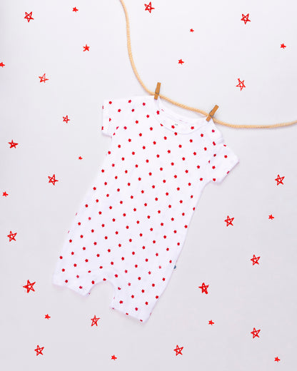 STARS - Organic Baby Romper Suit