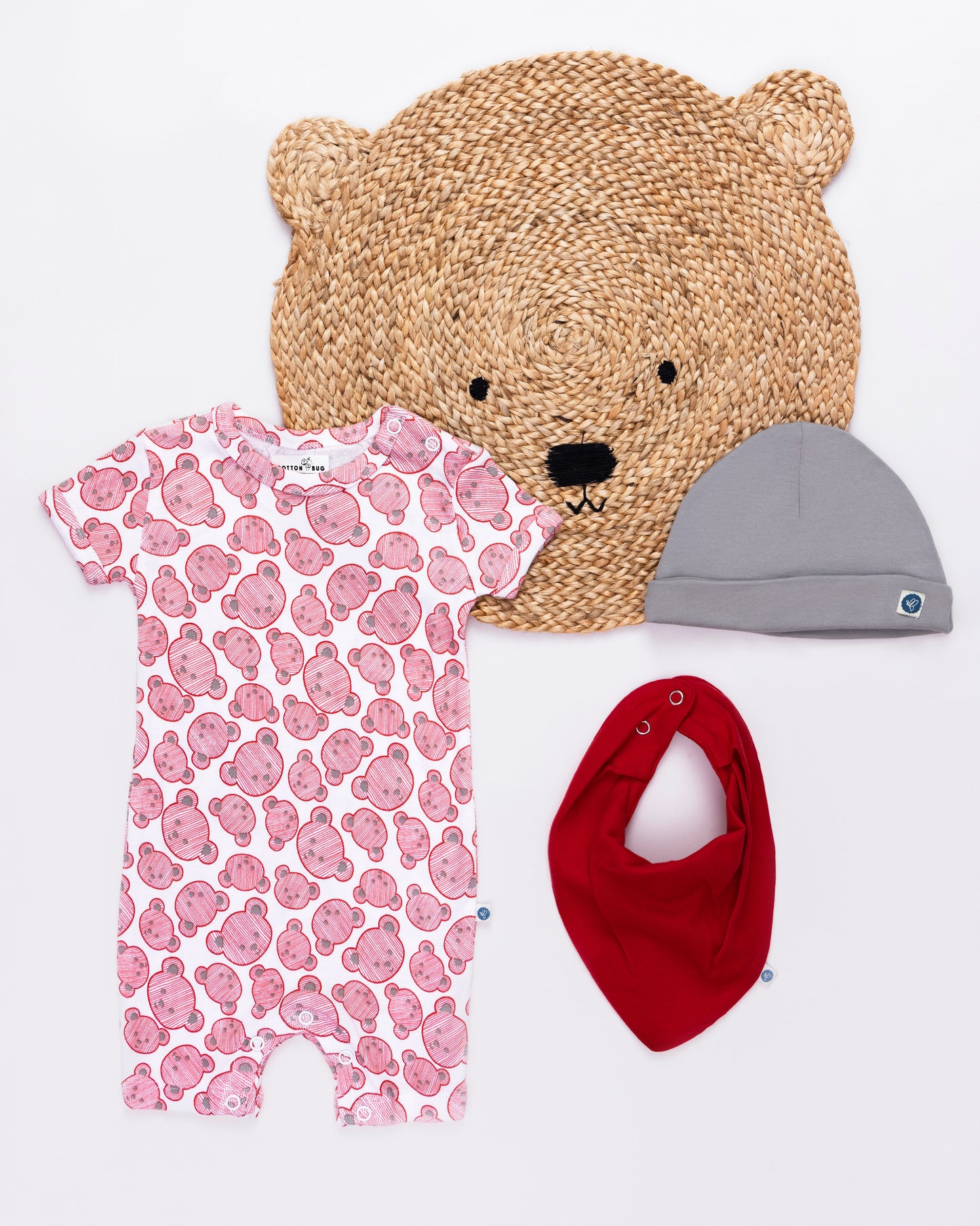 TEDDY - Organic Baby Romper Suit