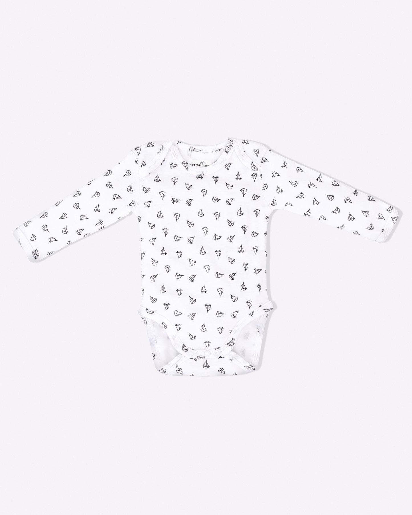 ANCHOR - Full Sleeve - Organic Baby Cotton Romper - Set of 3