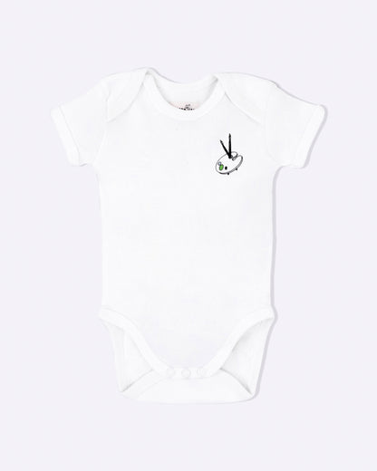ART SPLASH - Half Sleeve - Organic Baby Romper - Set of 3