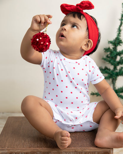 STARS - Organic Baby Romper Suit