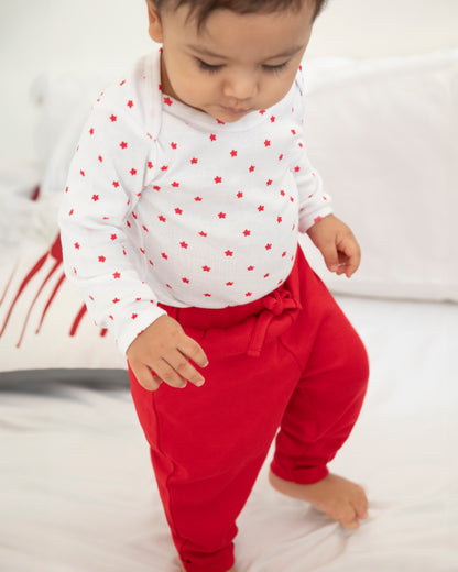 STARS - Full Sleeve - Organic Baby Romper - Set of 3