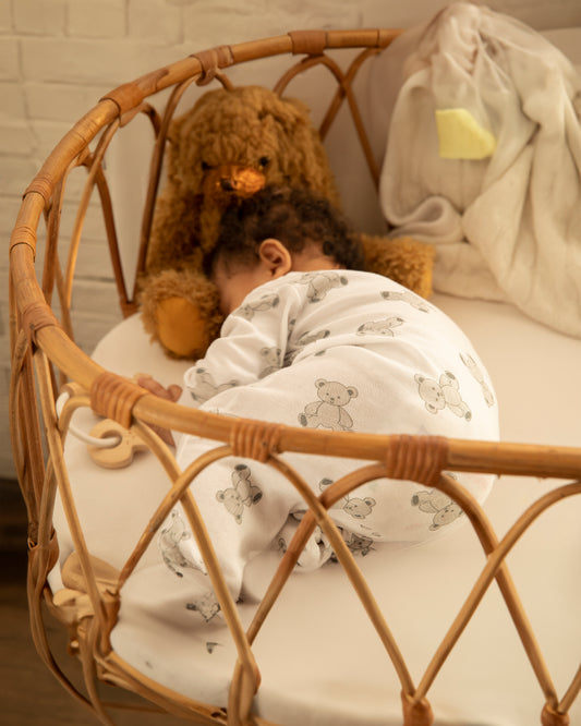 TEDDY - Full Pyjama Organic Baby Romper