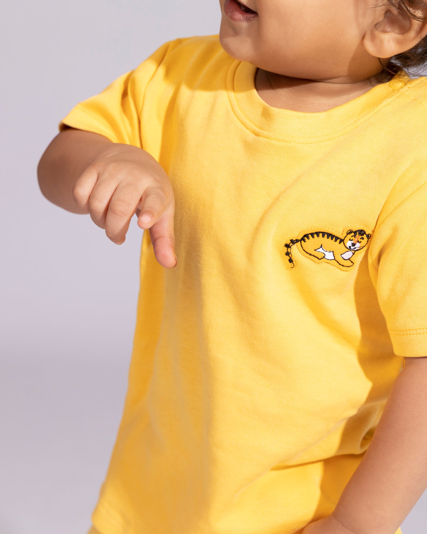 TIGER - Organic Baby T-shirt & Shorts Co-ord Sets