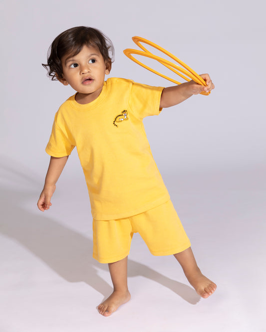 TIGER - Organic Baby T-shirt & Shorts Co-ord Sets
