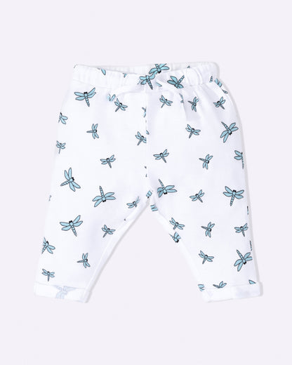 DRAGONFLY - Organic Cotton Baby Pants - Set of 2
