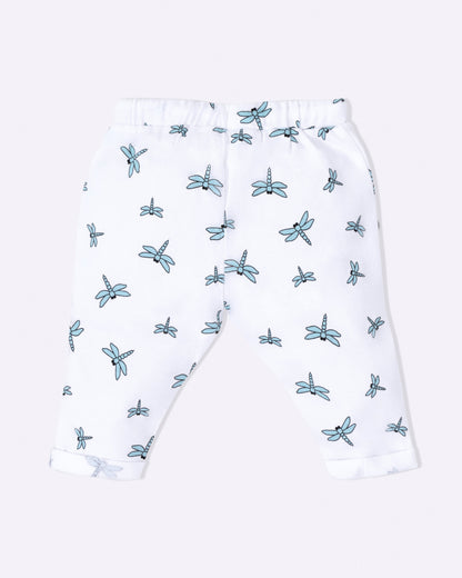 DRAGONFLY - Organic Cotton Baby Pants - Set of 2