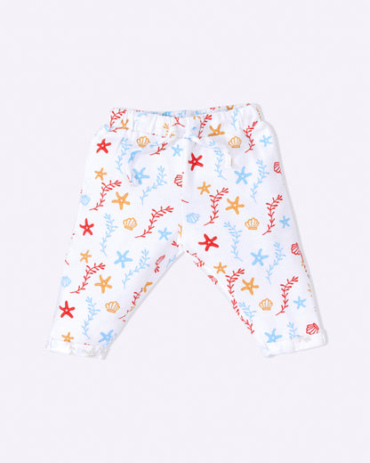 SEA WORLD - Organic Cotton Baby Pants - Set of 2