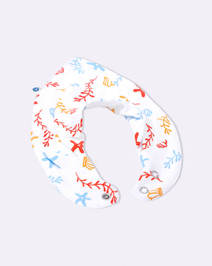 SEA WORLD - Organic Baby Cotton Bibs - Set of 2