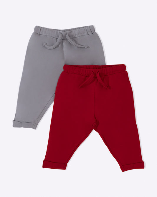 STARS - Organic Cotton Baby Pants - Set of 2