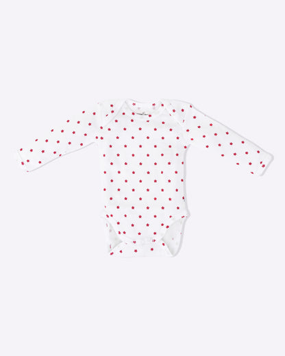 STARS - Full Sleeve - Organic Baby Romper - Set of 3