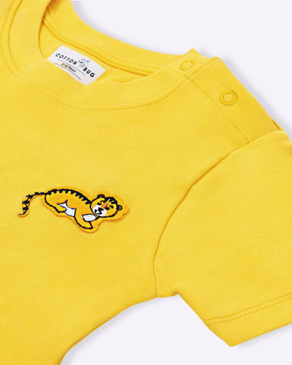 TIGER - Organic Baby T-shirt & Shorts Co-ord Sets