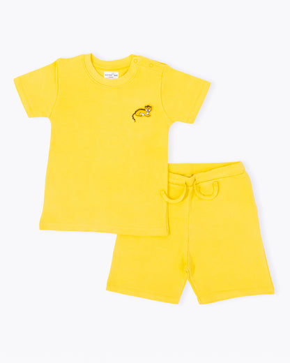 TIGER - Organic Baby T-shirt & Shorts Co-ord Sets