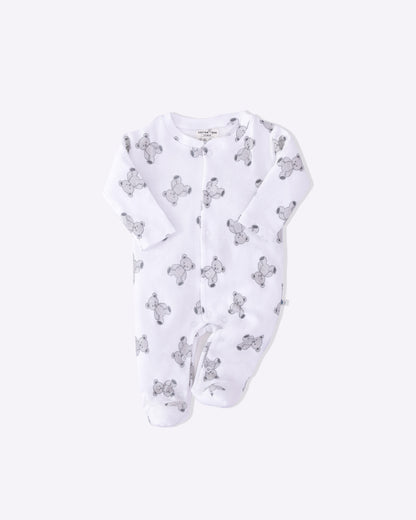 TEDDY - Full Pyjama Organic Baby Romper