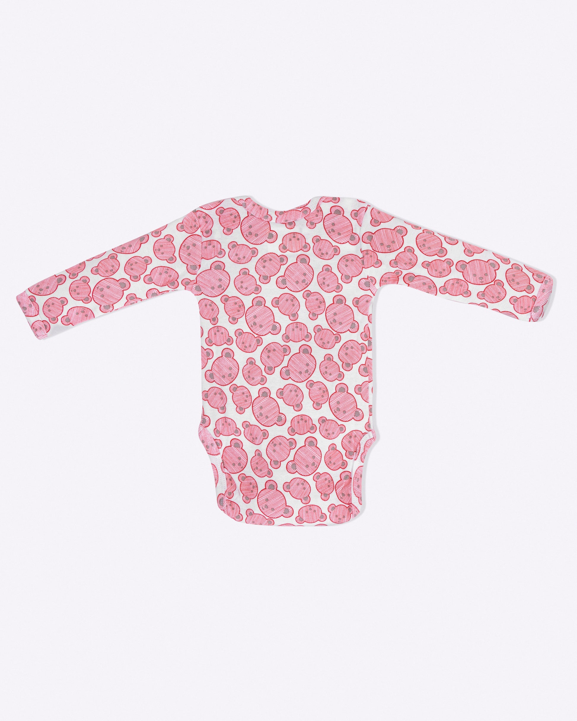 TEDDY Full Sleeve Organic Baby Romper Set of