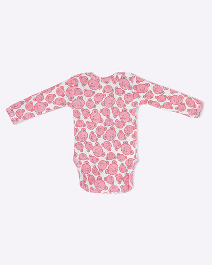 TEDDY - Full Sleeve - Organic Baby Romper - Set of 3