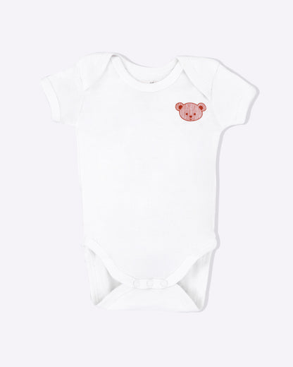 TEDDY - Half Sleeve - Organic Baby Romper - Set of 3